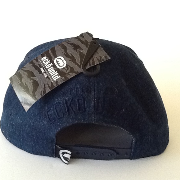 MENS ECKO UNLTD RHINO SNAPBACK HAT ADJUSTABLE CAP - Picture 2 of 3